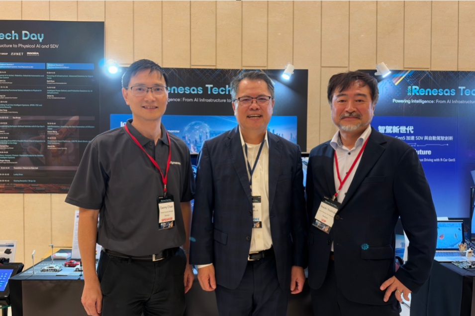 SDV加速走向平台化-INVENTEC以 R-CAR Gen5 展示軟硬體整合成果